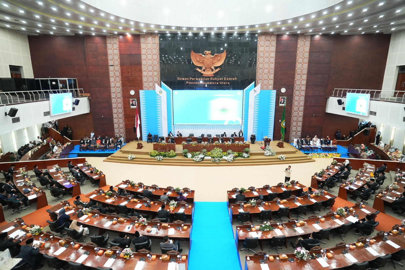Kepala Bapenda Sumut Hadiri Paripurna HUT ke-78, Siap Dukung Kolaborasi Wujudkan Sumut Unggul